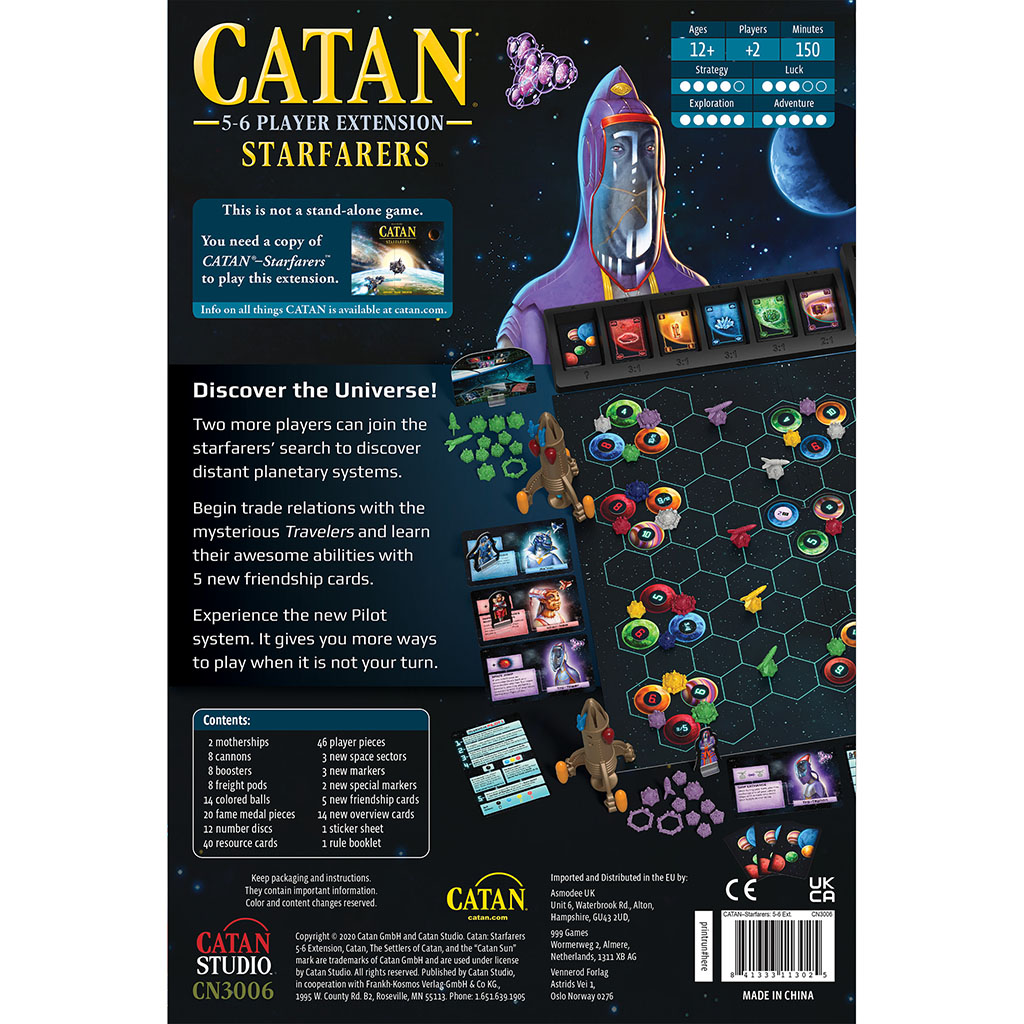 Catan : Starfarers Second Edition 5-6 Players Expansion